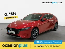 Rojo Usado 2019 Mazda 3 Berlina | 18.300 € (Precio justo)