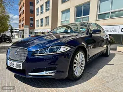Azul Usado 2015 Jaguar XF Luxury Berlina | 11.990 € (Precio justo)