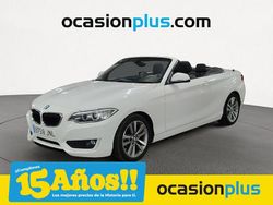 Blanco Usado 2016 BMW 218 Descapotable | 17.590 € (Precio justo)