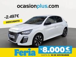 Blanco Usado 2025 Peugeot 208 Allure Utilitario | 19.690 € (Precio justo)