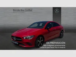 Rojo Usado 2019 Mercedes CLA200 Berlina | 29.490 € (Super precio)