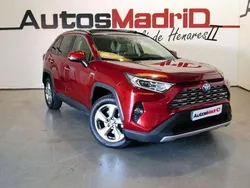 Rojo Usado 2020 Toyota RAV4 Hybrid Luxury SUV | 26.490 € (Precio justo)