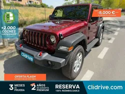 Burdeos Usado 2022 Jeep Wrangler Sport SUV | 48.990 € (Super precio)