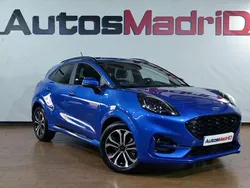 Azul Usado 2021 Ford Puma ST-Line SUV | 16.990 € (Precio justo)