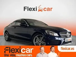 Azul Usado 2016 Mercedes C220 Coupe | 25.790 € (Precio justo)