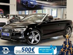 Negro Usado 2015 Audi A3 Cabriolet Ambiente Descapotable | 18.990 € (Precio justo)