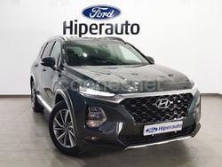 Gris / plata Usado 2020 Hyundai Santa Fe SUV | 28.990 € (Precio justo)