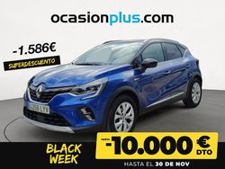 Azul Usado 2022 Renault Captur Zen SUV | 17.450 € (Precio justo)