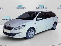 Blanco Usado 2020 Peugeot 308 Active Familiar | 12.627 € (Precio justo)