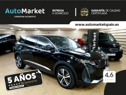 Negro Usado 2022 Peugeot 5008 Allure Monovolumen | 21.900 € (Precio justo)