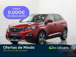 Rojo Usado 2018 Peugeot 3008 Allure SUV | 14.990 € (Precio justo)