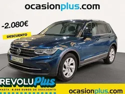 Azul Usado 2021 VW Tiguan Life SUV | 20.810 € (Super precio)