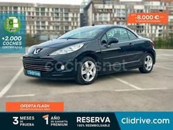 Negro Usado 2010 Peugeot 207 CC Descapotable | 6490 € (Precio justo)