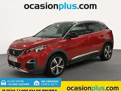 Rojo Usado 2017 Peugeot 3008 Business-Line Monovolumen | 17.490 € (Un poco caro)