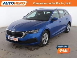 Azul Usado 2021 Skoda Octavia Ambition Familiar | 18.599 € (Precio justo)