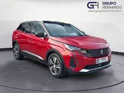 Rojo Usado 2021 Peugeot 3008 Allure SUV | 20.500 € (Precio justo)