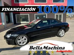Negro Usado 2007 Mercedes CLK200 Avantgarde Descapotable | 14.450 €
