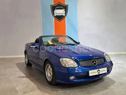 Azul Usado 2002 Mercedes SLK200 Descapotable | 10.990 € (Un poco caro)