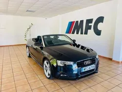 Negro Usado 2014 Audi A5 Cabriolet S-Line Descapotable | 17.500 € (Precio justo)