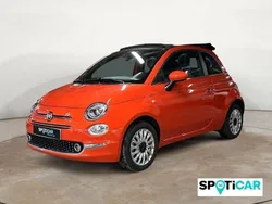 Naranja Usado 2023 Fiat 500 Dolcevita Descapotable | 14.900 € (Precio justo)