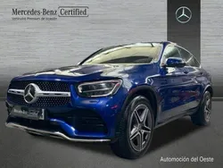 Azul Usado 2021 Mercedes GLC220 SUV | 44.900 €