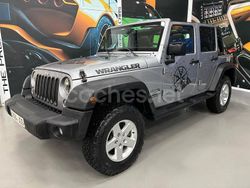 Gris / plata Usado 2016 Jeep Wrangler Unlimited Sahara SUV | 29.999 € (Super precio)