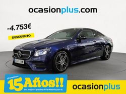 Azul Usado 2018 Mercedes E300 Coupe | 36.450 € (Precio justo)