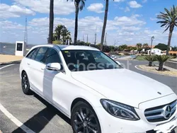Blanco Usado 2015 Mercedes C220 Avantgarde Familiar | 19.500 € (Un poco caro)