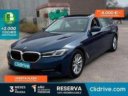 Azul Usado 2020 BMW 520 Familiar | 34.590 € (Caro)