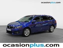 Azul Usado 2018 Peugeot 308 Active Familiar | 11.728 € (Precio justo)