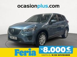 Azul Usado 2015 Mazda CX-5 Style SUV | 12.800 € (Precio justo)