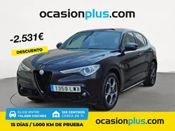 Negro Usado 2022 Alfa Romeo Stelvio Sprint SUV | 27.850 € (Precio justo)