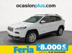 Blanco Usado 2015 Jeep Cherokee Limited SUV | 16.590 € (Precio justo)