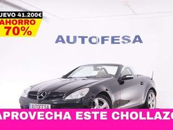 Negro Usado 2008 Mercedes SLK200 Descapotable | 12.450 € (Precio justo)