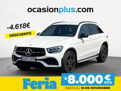 Blanco Usado 2021 Mercedes GLC200 SUV | 39.800 € (Precio justo)