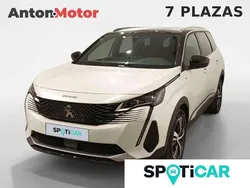 Blanco Usado 2022 Peugeot 5008 GT Monovolumen | 23.750 € (Precio justo)
