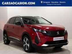 Rojo Usado 2022 Peugeot 3008 Style Monovolumen | 19.900 € (Un poco caro)