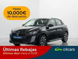Negro Usado 2024 Peugeot 208 Active Utilitario | 15.990 € (Precio justo)