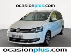 Blanco Usado 2017 VW Sharan Sportline Monovolumen | 31.700 € (Caro)