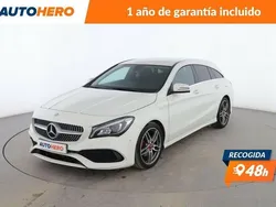 Blanco Usado 2017 Mercedes CLA200 Shooting Brake AMG line Familiar | 19.099 € (Un poco caro)