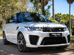 Gris / plata Usado 2018 Land Rover Range Rover Sport SVR SUV | 79.900 €