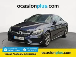 Azul Usado 2016 Mercedes C220 AMG Coupe | 25.950 € (Precio justo)