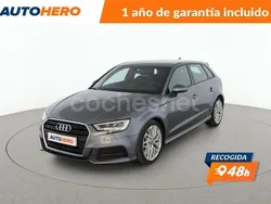 Gris / plata Usado 2018 Audi A3 Sportback S-Line Berlina | 19.099 € (Buen precio)