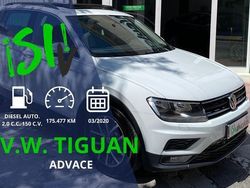 Blanco Usado 2020 VW Tiguan Sportline SUV | 20.600 € (Precio justo)