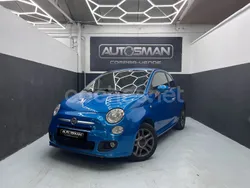 Azul Usado 2015 Fiat 500S S Berlina | 8490 € (Precio justo)