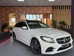 Blanco Usado 2019 Mercedes C220 Familiar | 21.900 € (Precio justo)