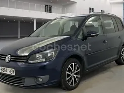 Azul Usado 2012 VW Touran Advance Monovolumen | 9850 € (Precio justo)