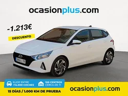 Blanco Usado 2021 Hyundai i20 Berlina | 13.350 € (Precio justo)