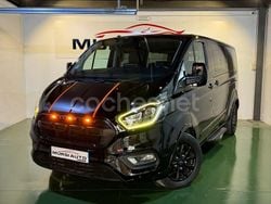 Negro Usado 2020 Ford Tourneo Custom Titanium Van | 32.999 € (Un poco caro)