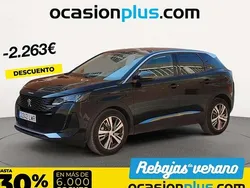 Negro Usado 2022 Peugeot 3008 Allure Monovolumen | 22.637 € (Precio justo)